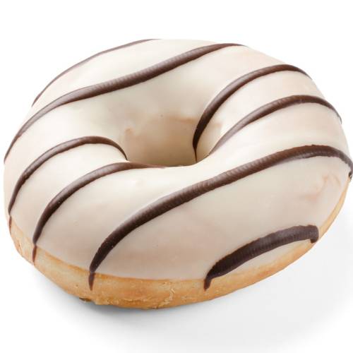 Donut with White Glaze