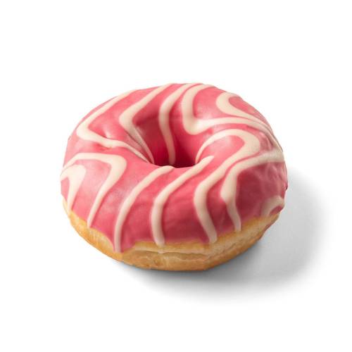 Donut PINK with Strawberry Taste Filling